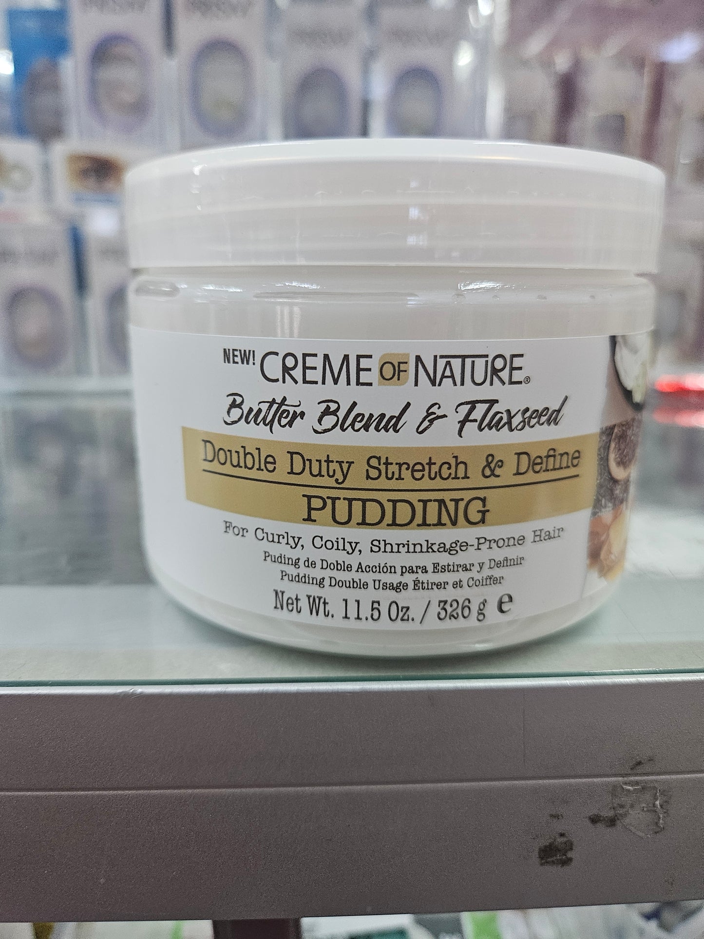 Creme of nature butter blend pudding