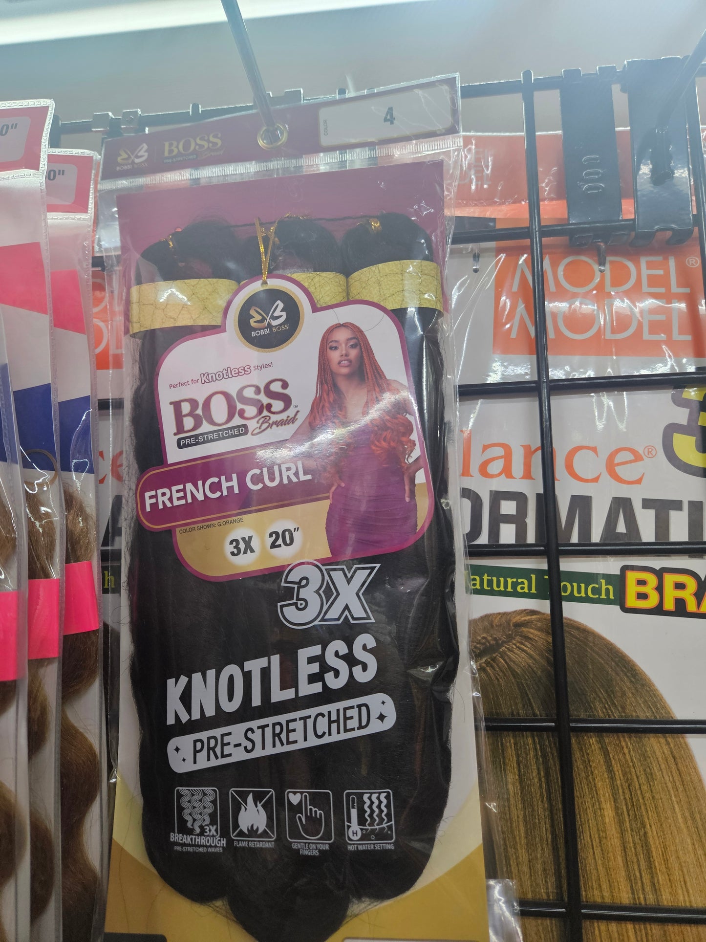 3x bobbi boss French curl 20"