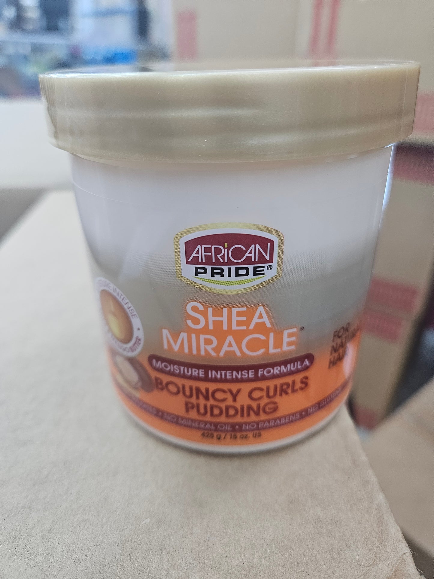 African pride shea curl pudding 15oz