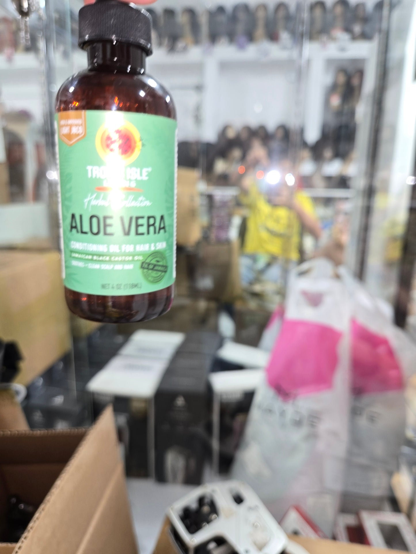 Tropical isle aloe Vera conditioning oil