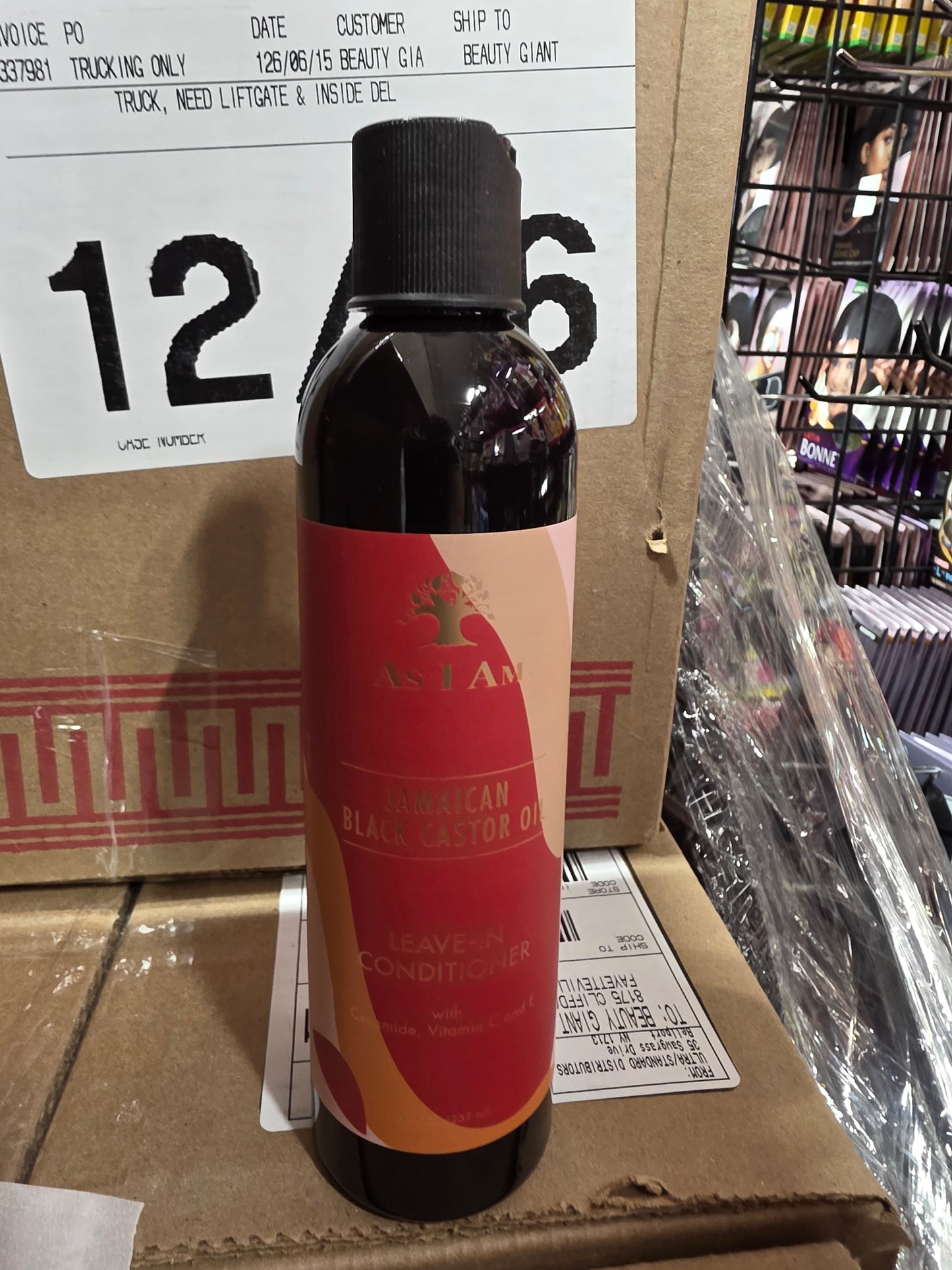 As I an Jamaican black castor oil leave in conditioner 8oz