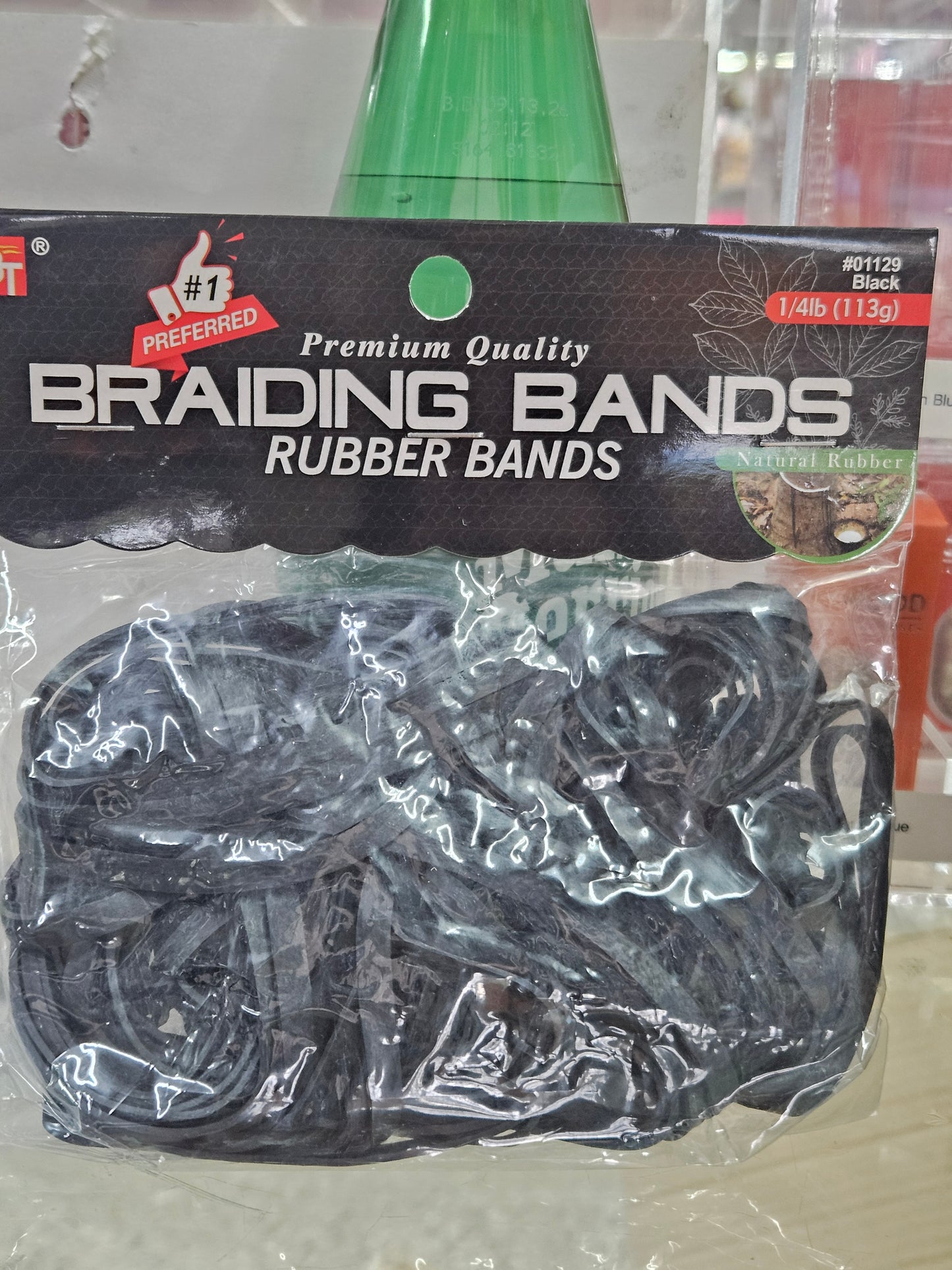 Bt braiding bands 1/4lb