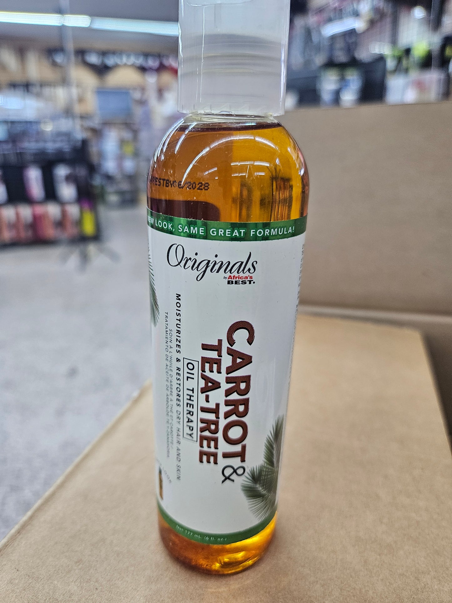 African Best carrot & tea tree oil therapy