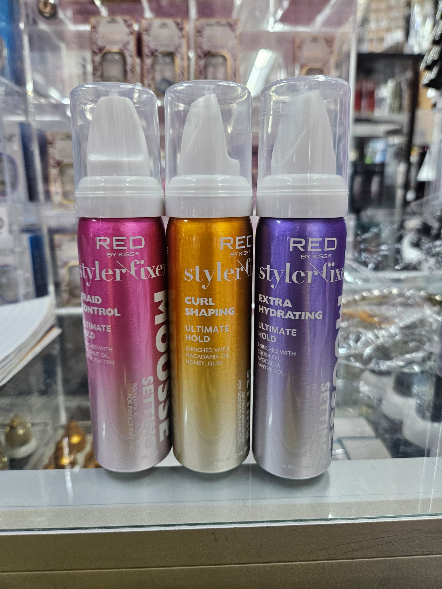 Red by kiss styler fixer setting mousse