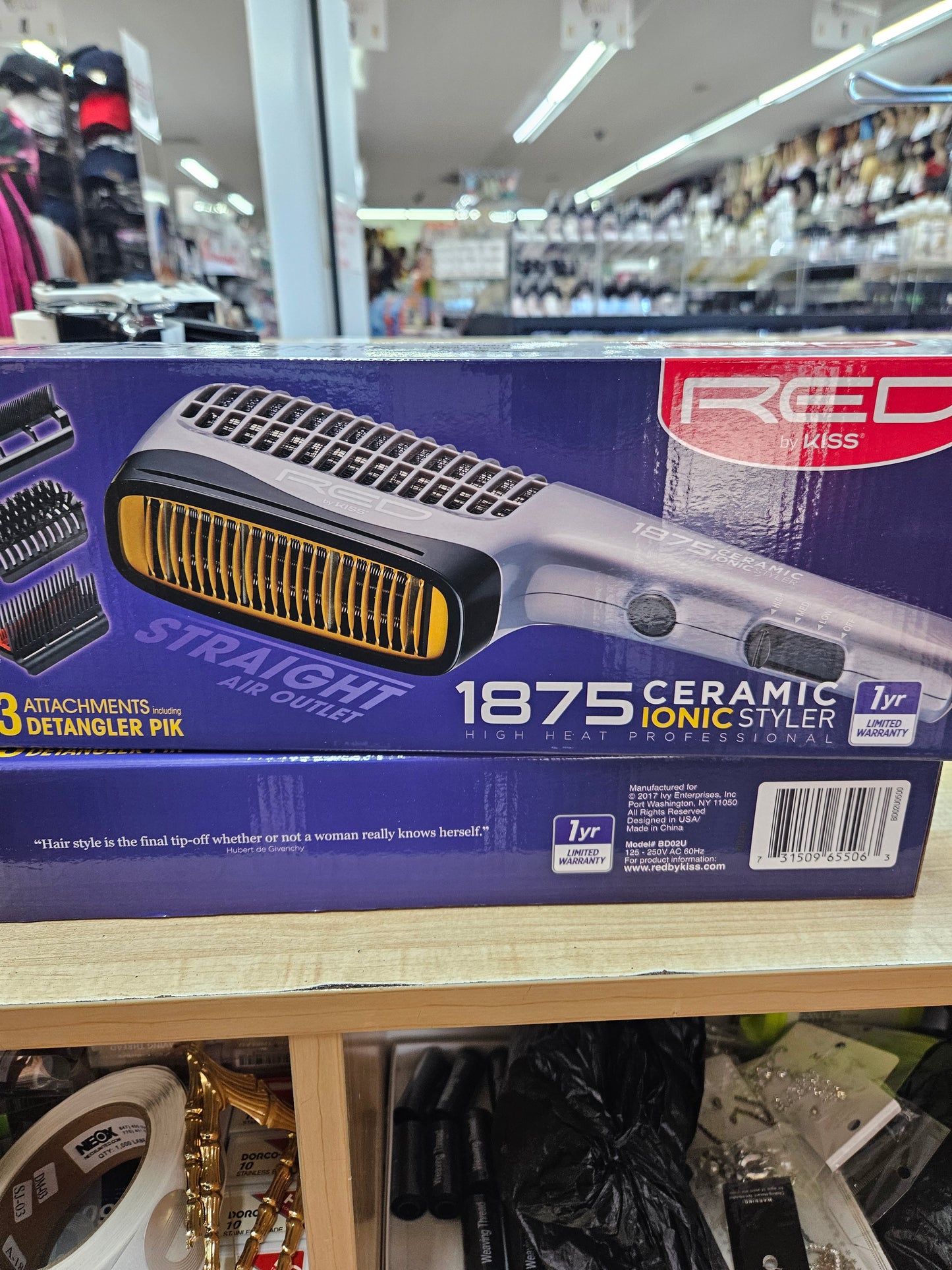 Red 1875 Straight Styler BD02U