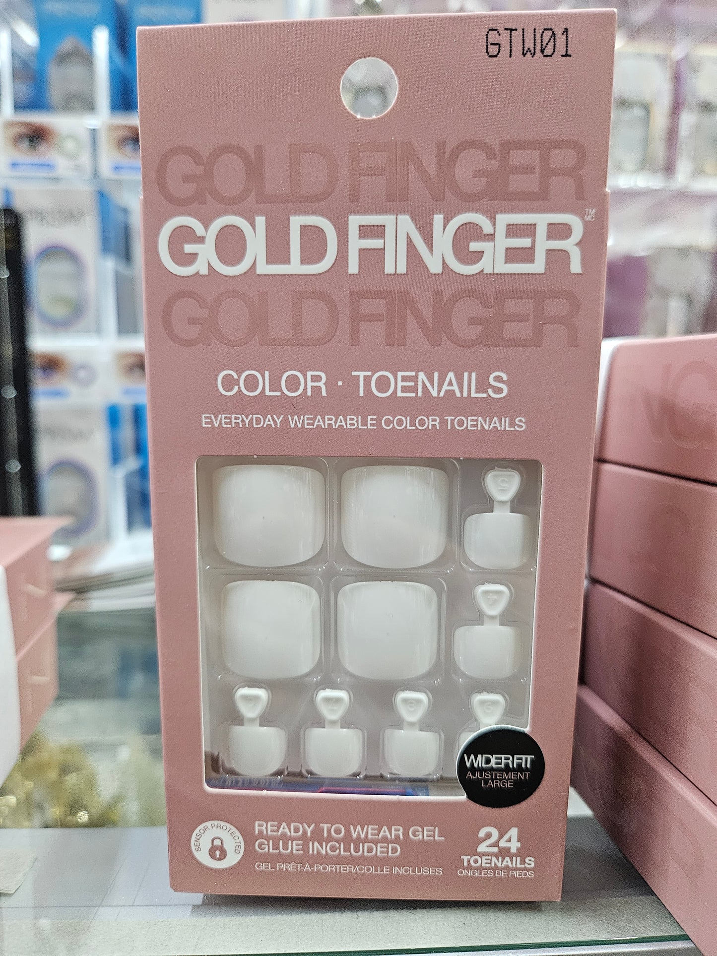 GF wider fit toenail
