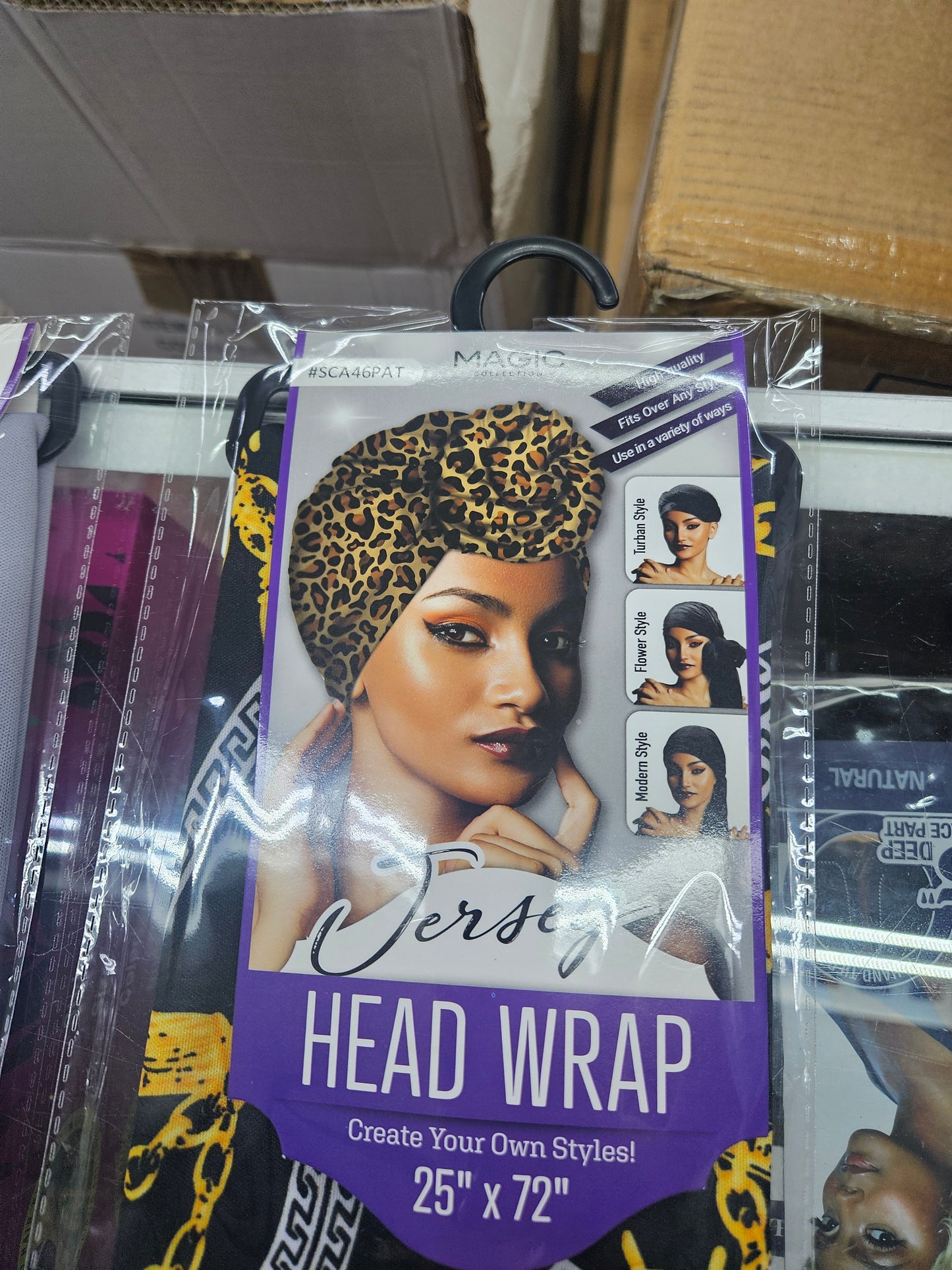 Jersey head wrap