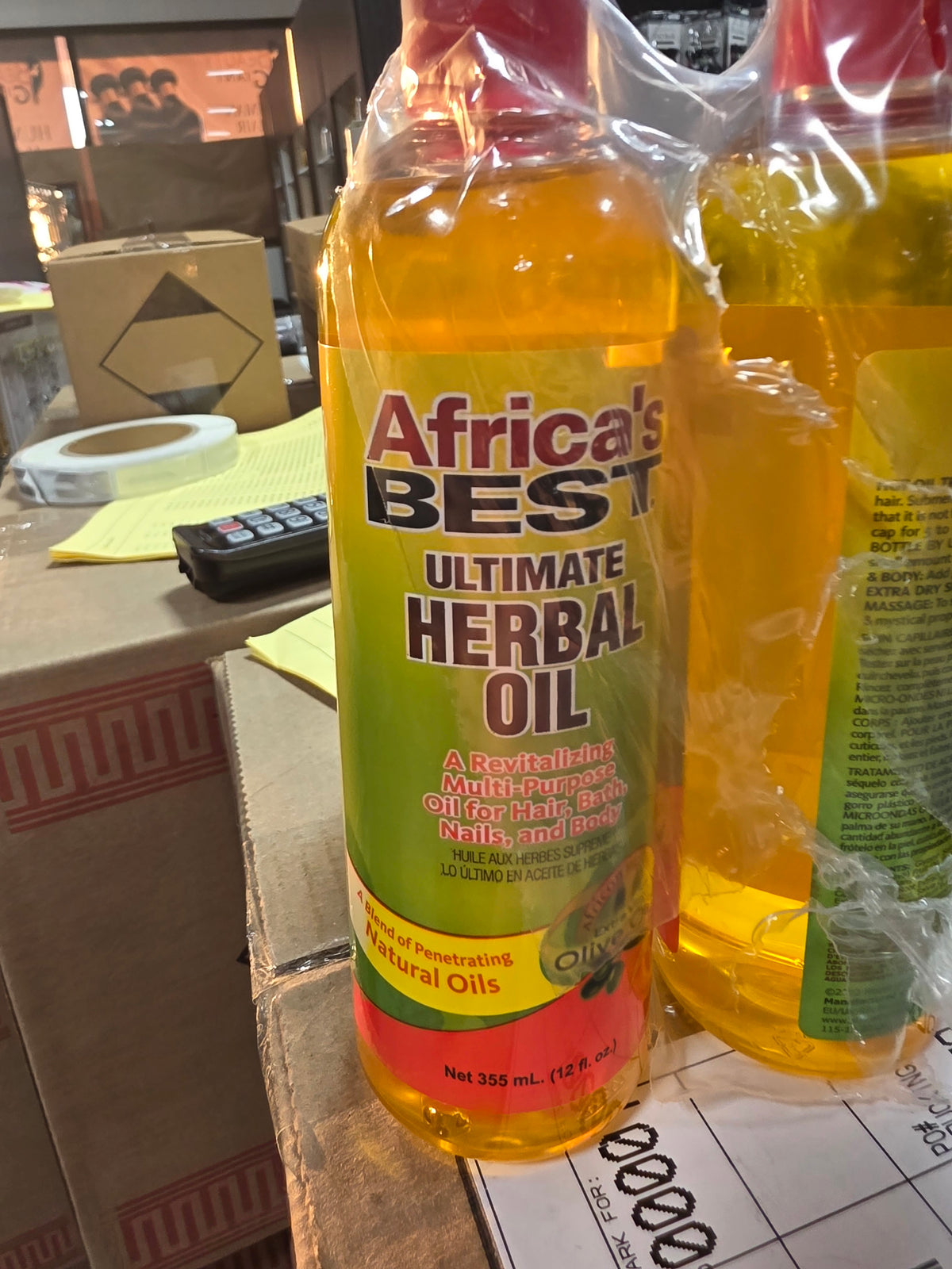 AFRICA'S BEST HERBAL OIL 12Z by Beauty Giant