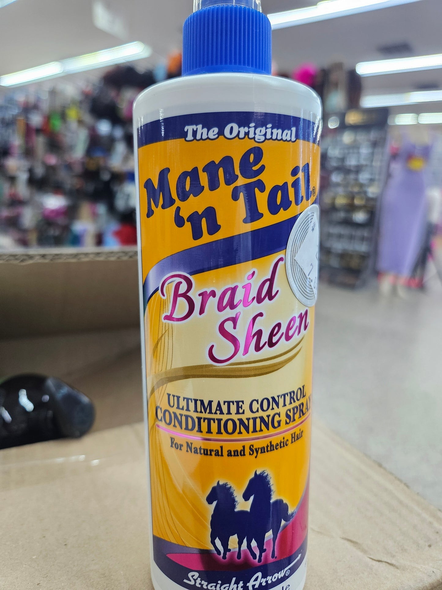 Mane n tail braid sheen