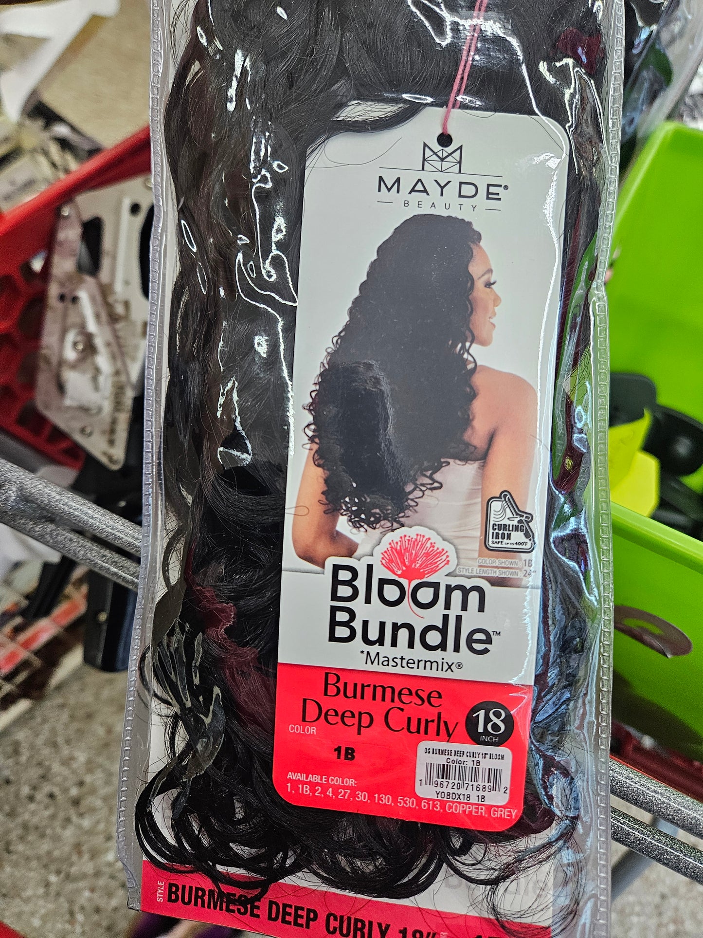 Mayde Burmese curly 18 inch
