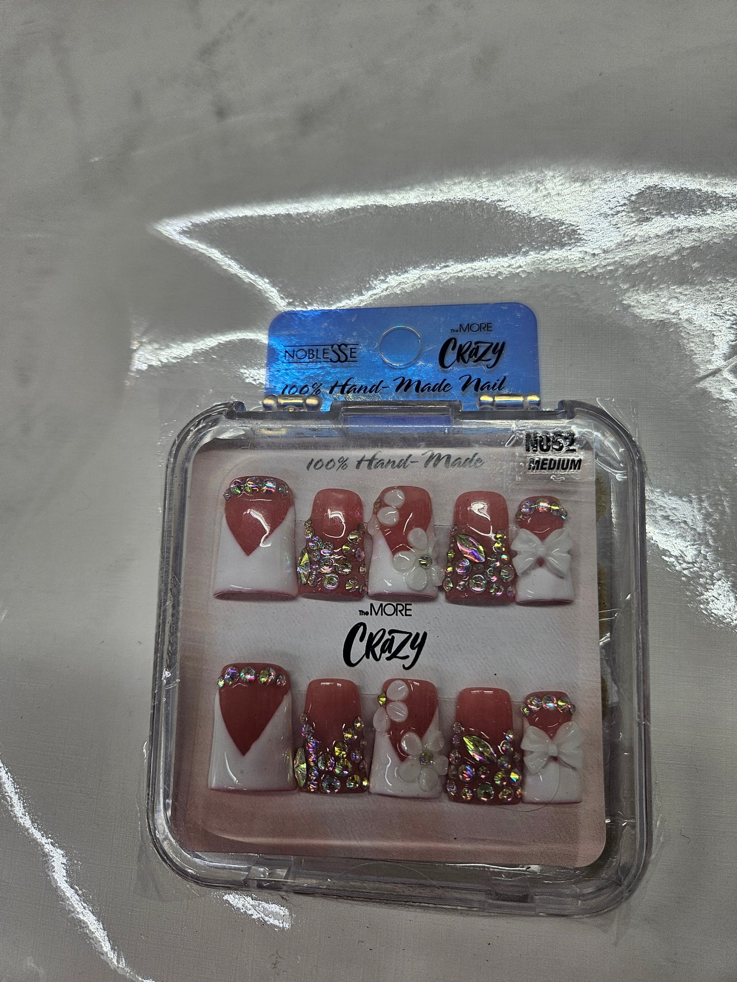 Crazy 100% hand made nails