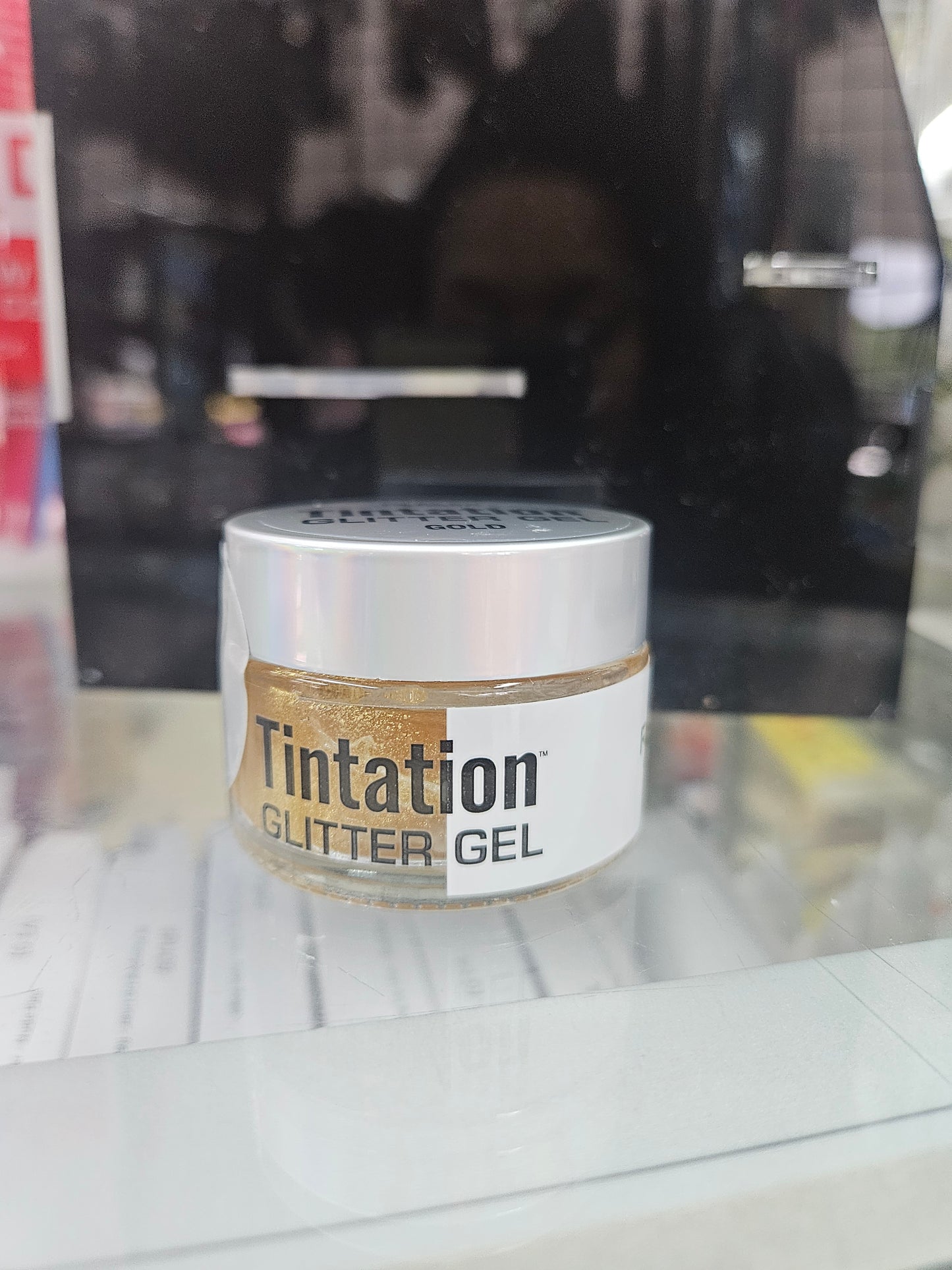 Red by kiss Tintation glitter gel