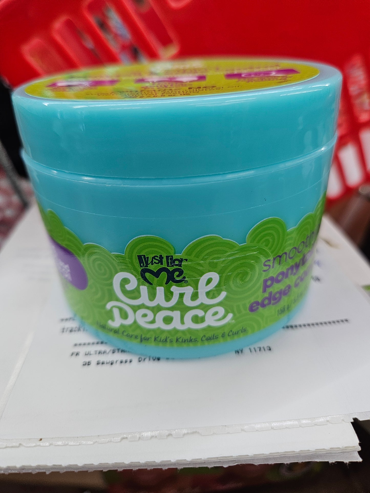 Just for me curl peace smoothing ponytail & edge control 5.5oz by beauty-giant