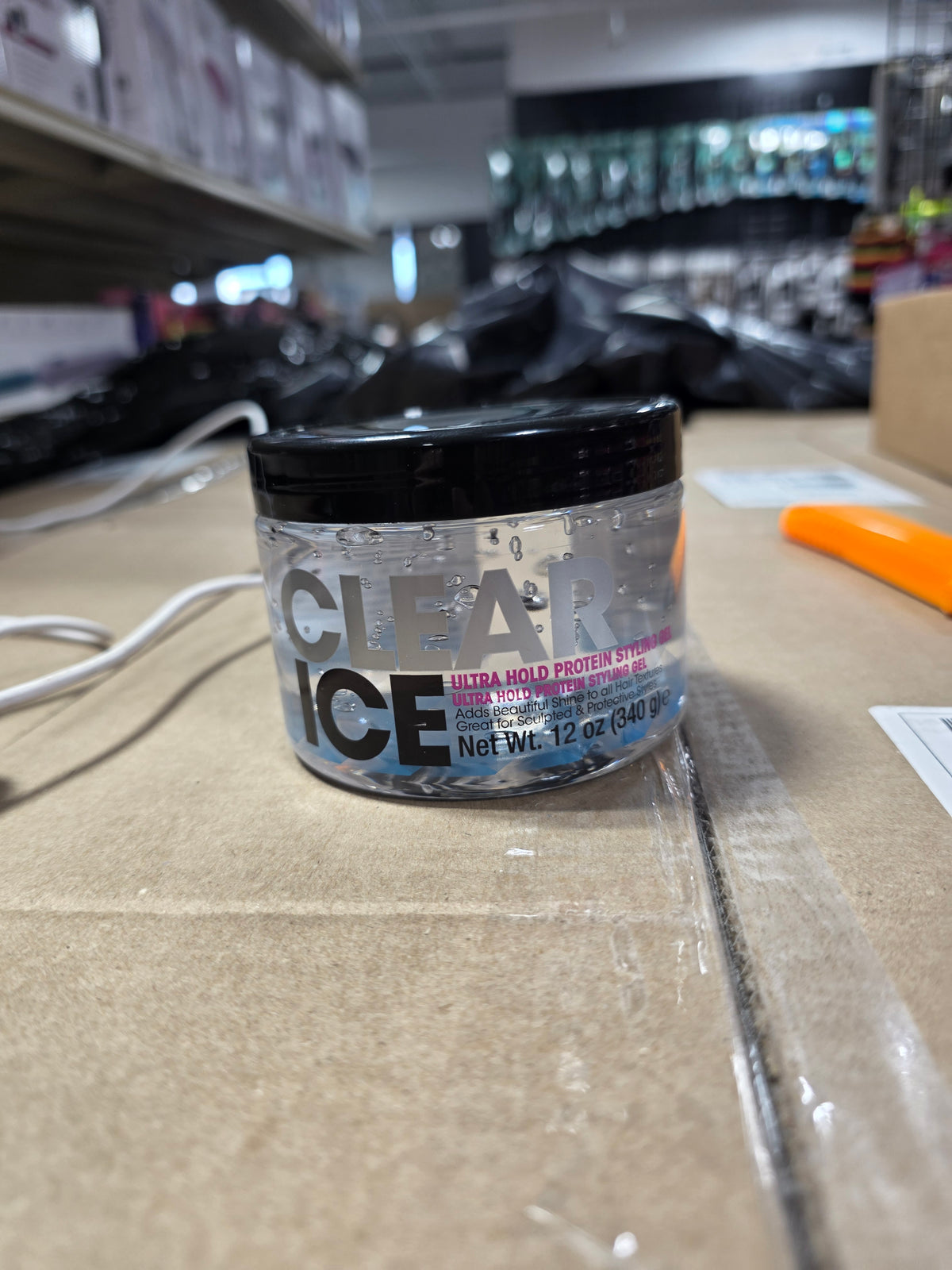 Clear ice firm flexible alcohol frer 12.27 0z by Beauty Giant
