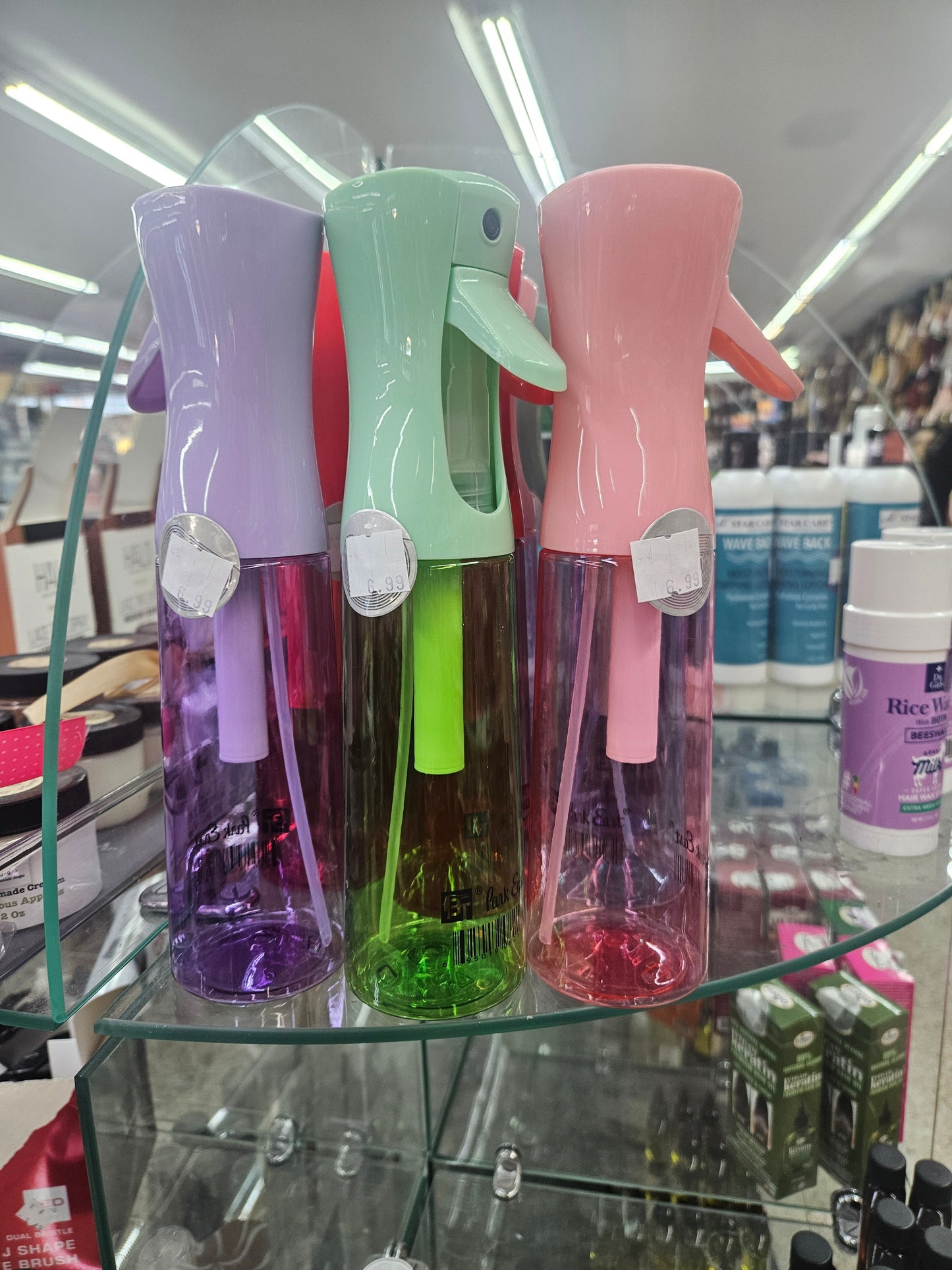 Long spray bottle assorted