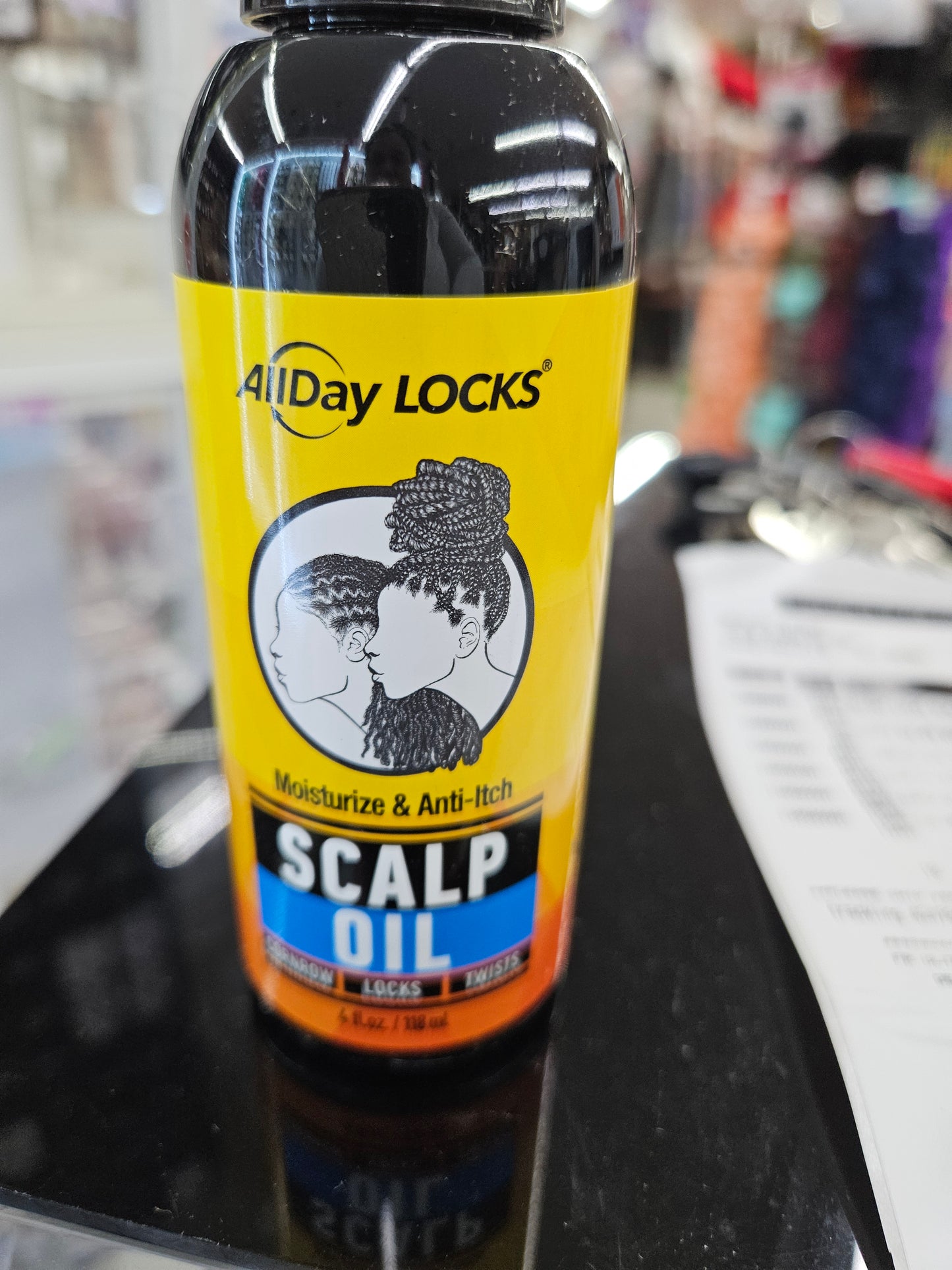 All day locks Scalp oil