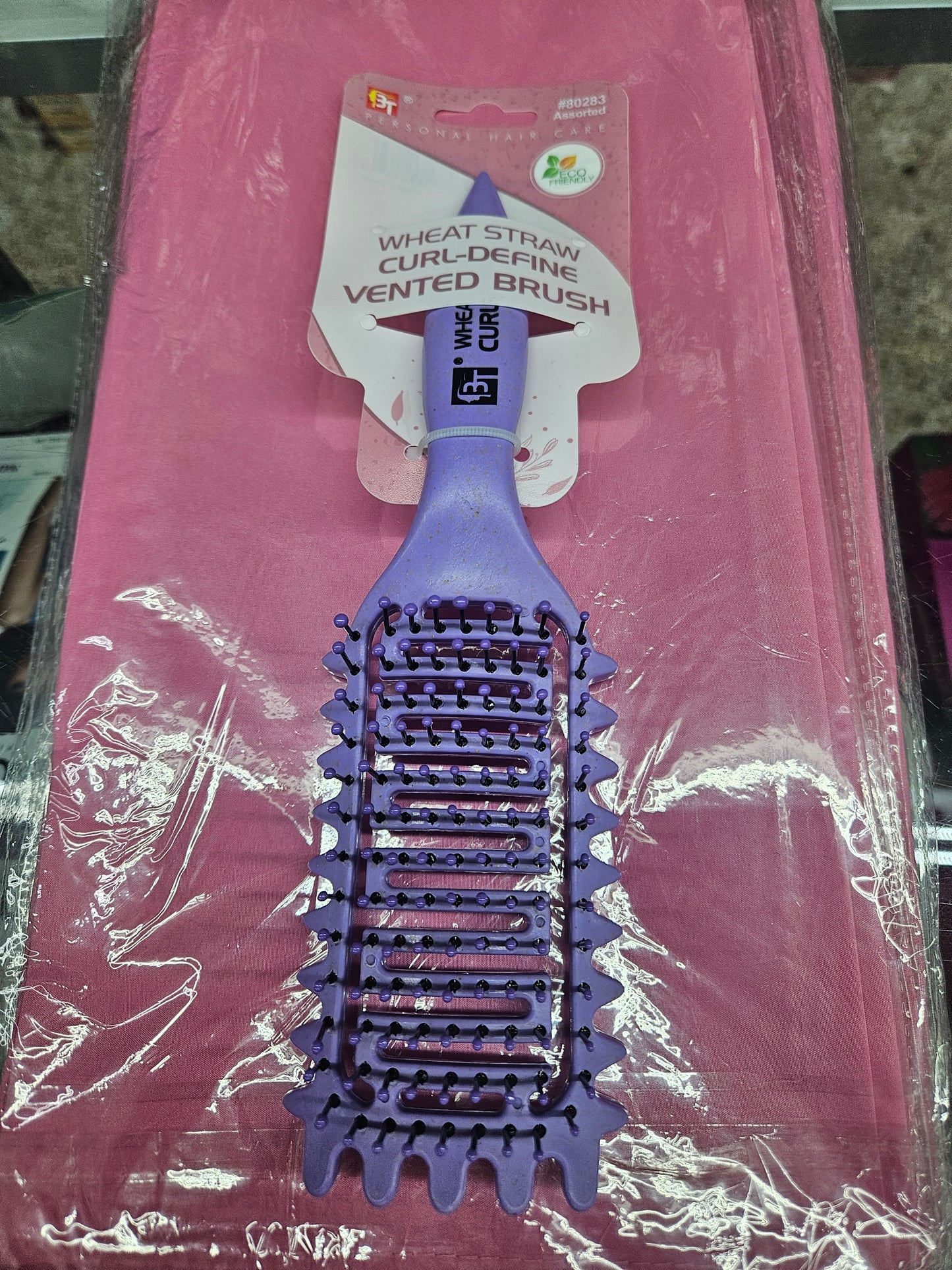 BT Wheat straw curl define vented brush assorted