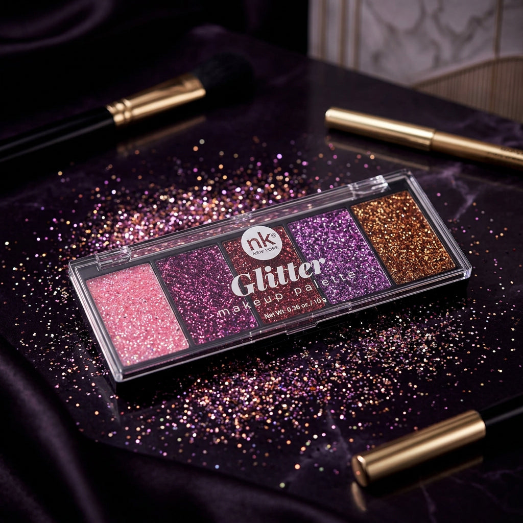 NK GLITTER MAKE UP PALETTE Love sparks by Beauty Giant