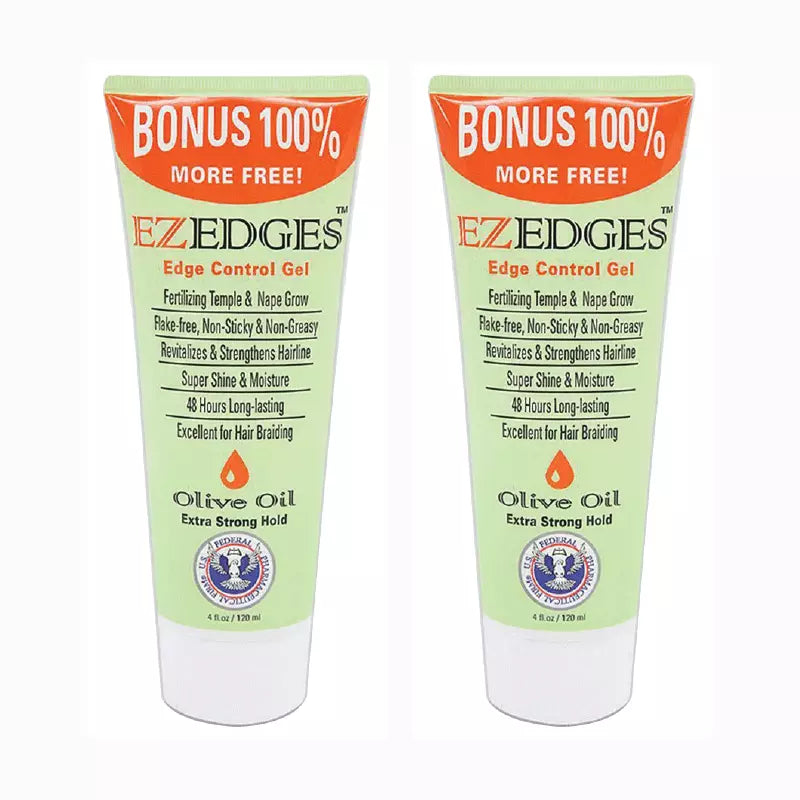 Ezedges Edge Control Gel Olive oil 4oz