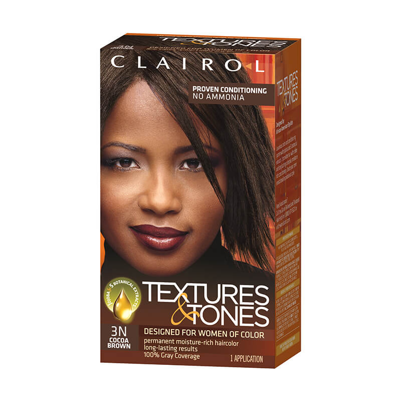 Clairol Texture & Tones 3N cocoa brown