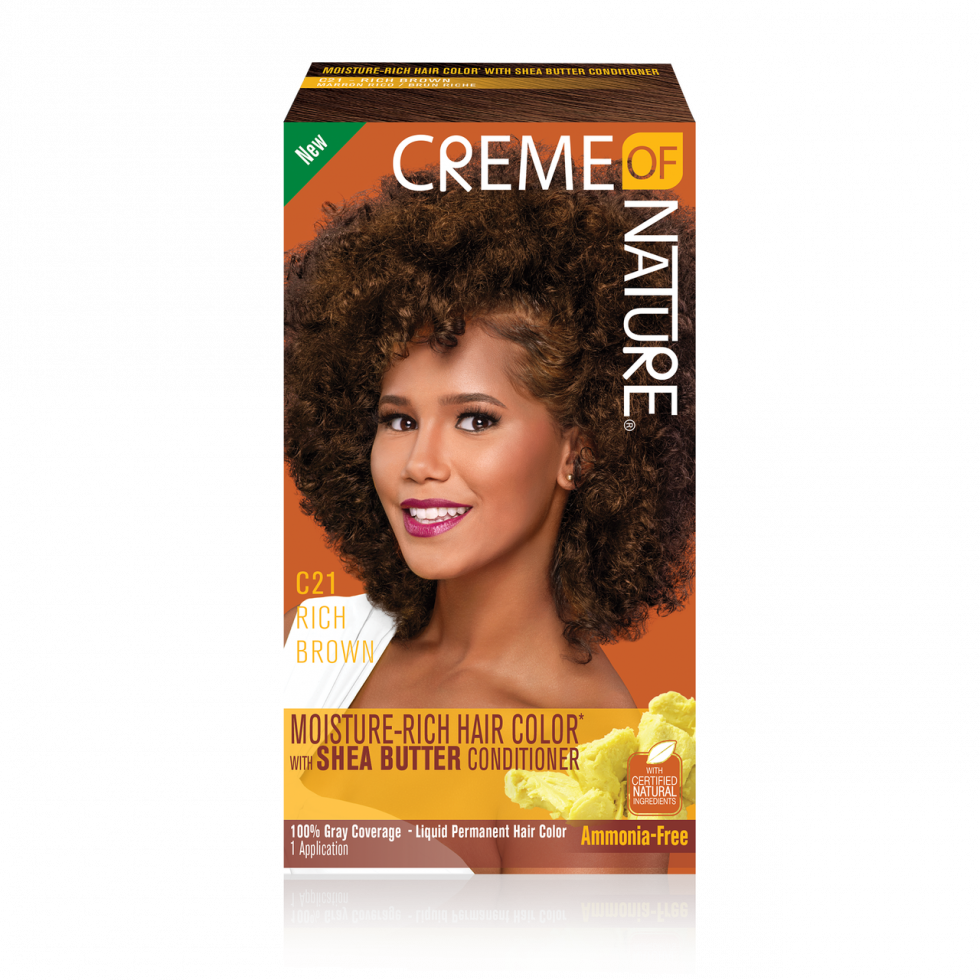 Creme of nature C21 Rich Brown