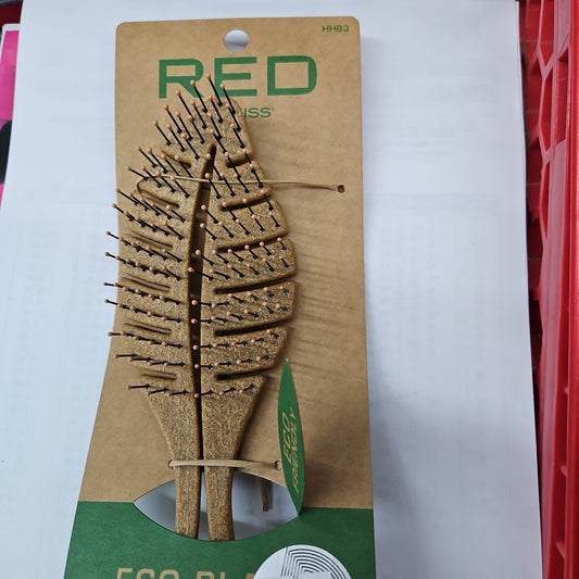 Red eco plant fiber brush #83