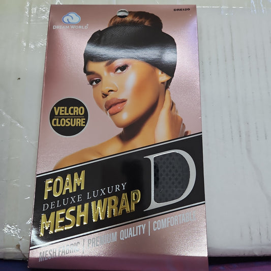 Dream foam mesh wrap