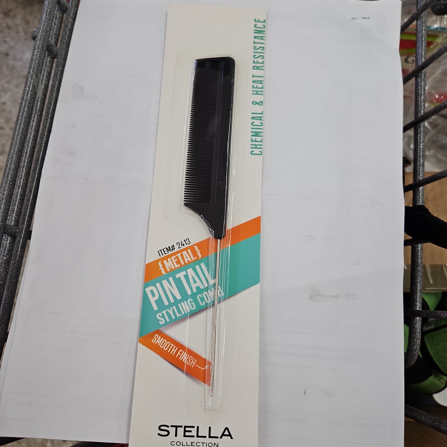 Stella pin tail comb blk( brister pk)