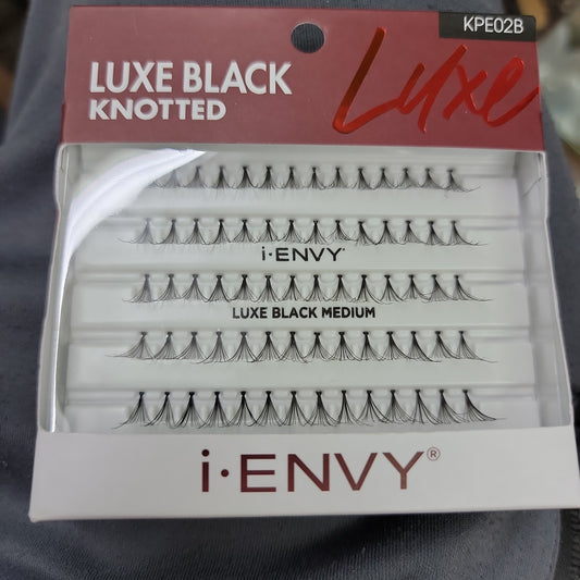 i-Envy Luxe Black Knotted Medium KPE02B