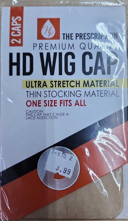 The Prescription Premium Quality HD Wig Cap Ultra Stretch Material Nude