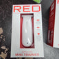 Red mini cordless trimmer