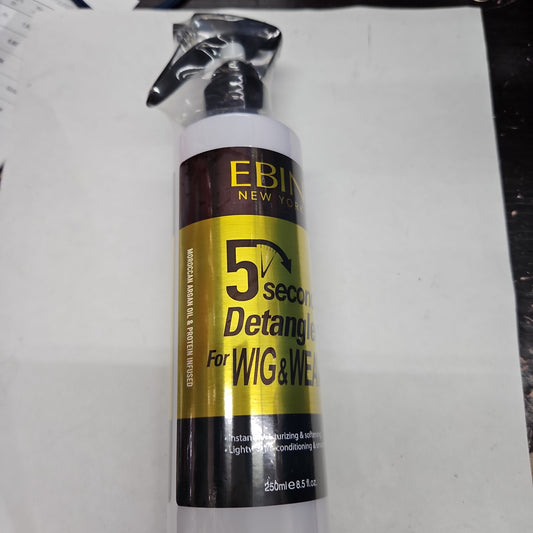 Ebin 5sec wig detangler 250ml