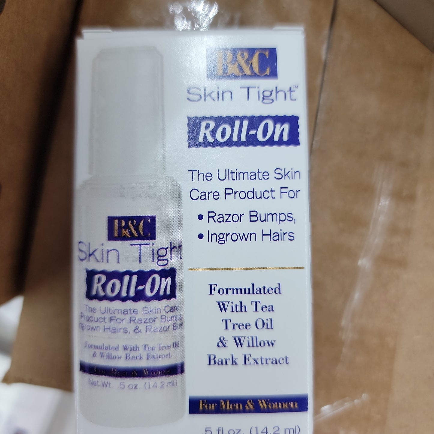 B&C Skin Tight Roll-On regular .5oz