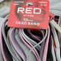 Red By Kiss 10 Pcs Head Band ASSORTED Colors HEB33