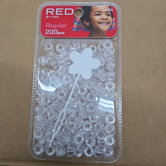 Red 250pcs regular beads