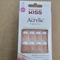 Kiss salon acrylic French M