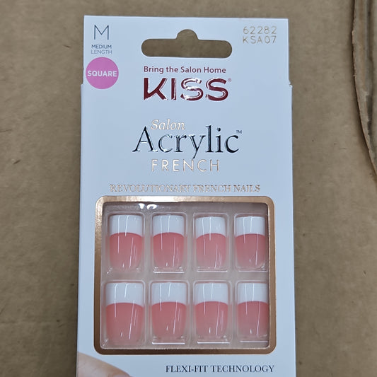 Kiss salon acrylic French medium