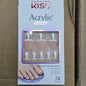 Kiss salon acrylic French toes