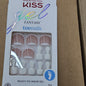 Kiss gel fantasy toenails