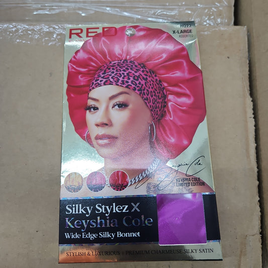 Red silky bonnet xl pk asst