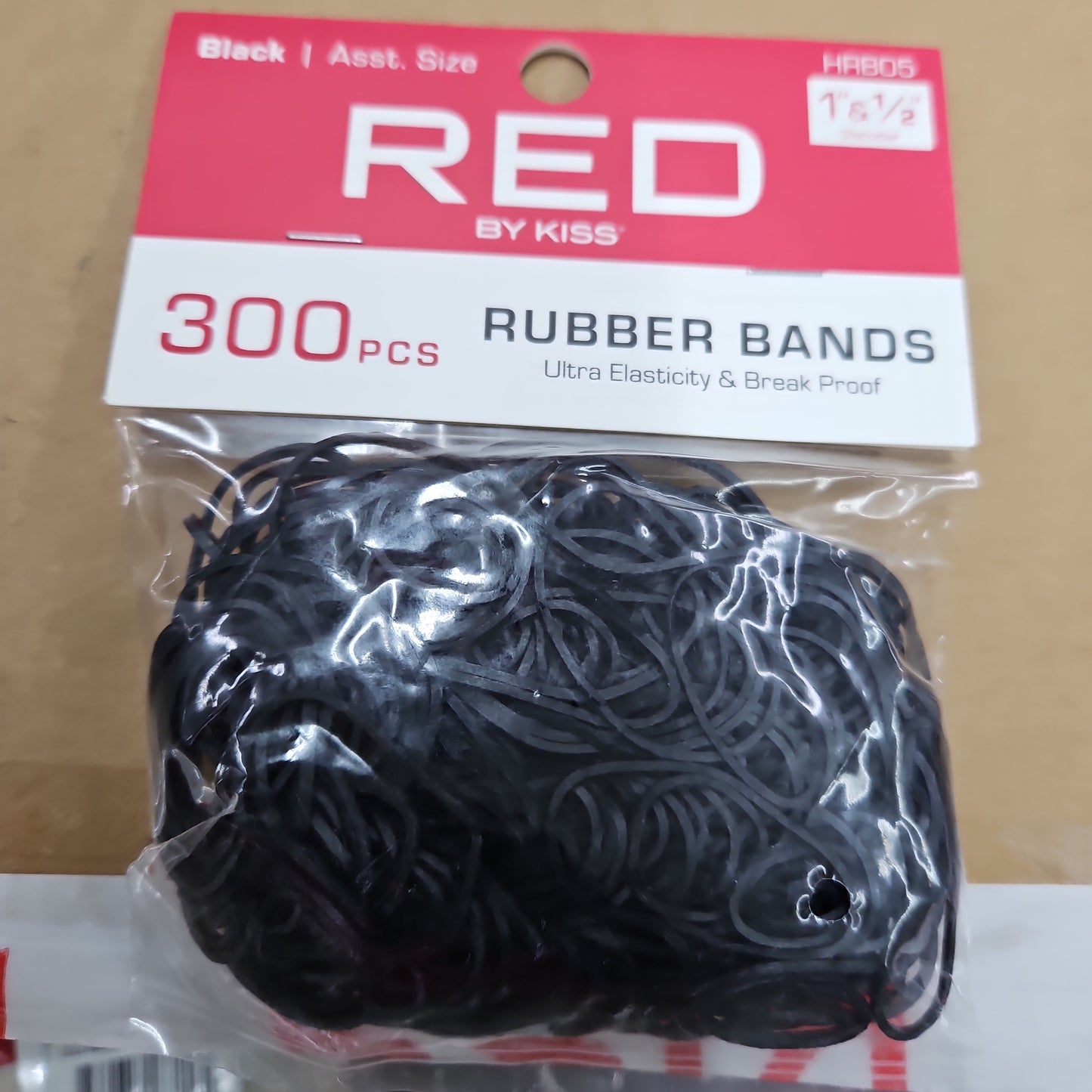 Red rubber band assorted