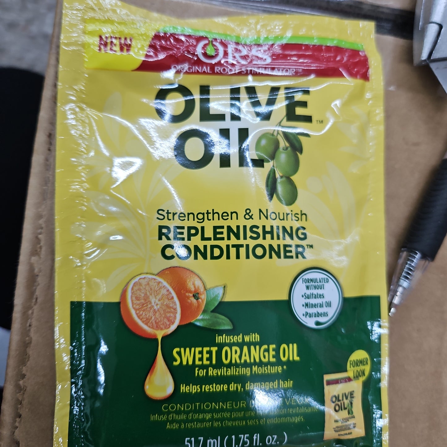 Ors olive oil repl cond. Pkt