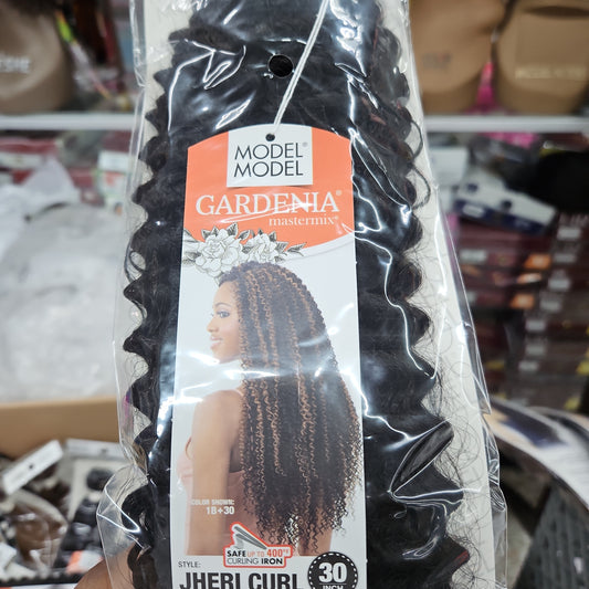 Model model gardenia jheri curl 30