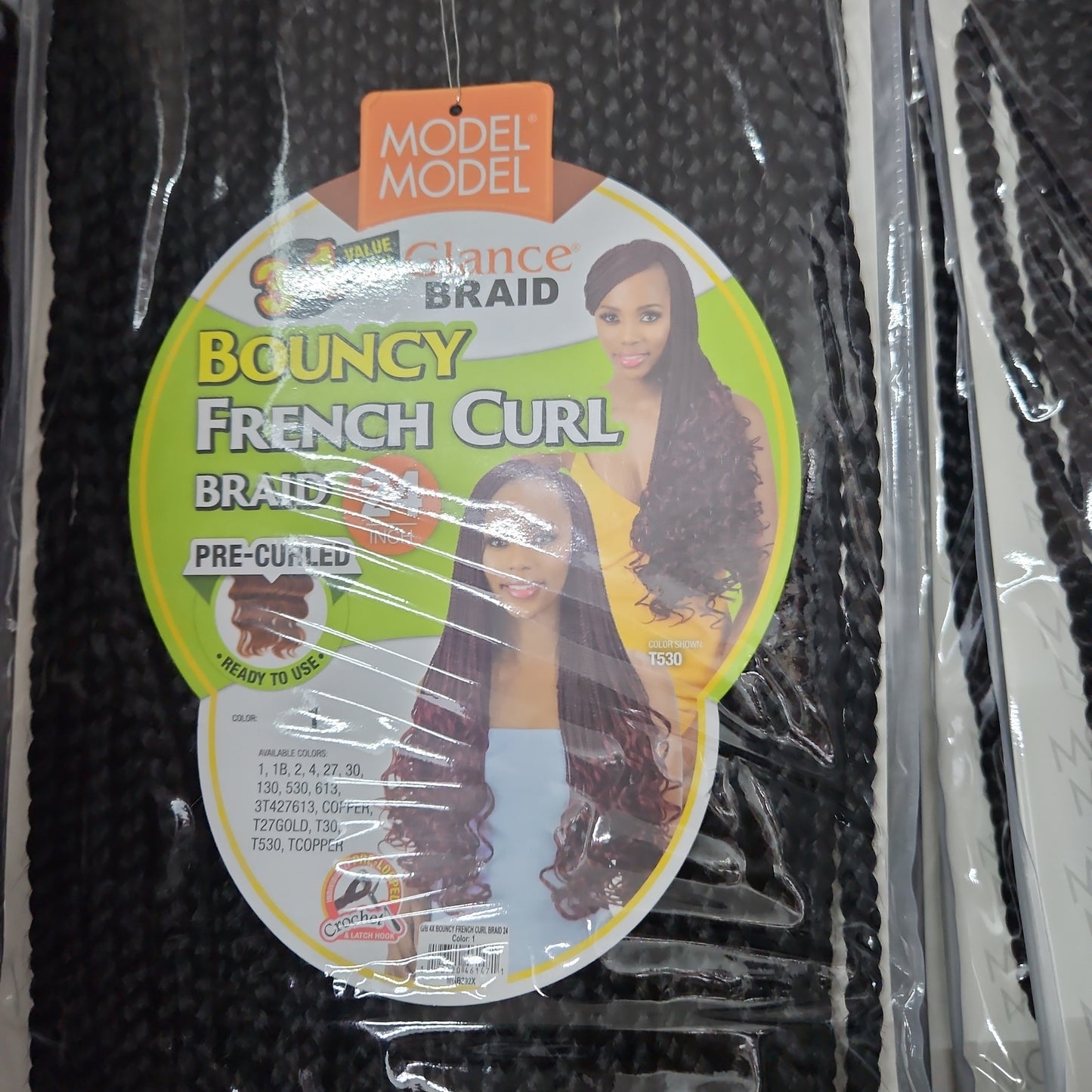 Model model bouncy French curl 24