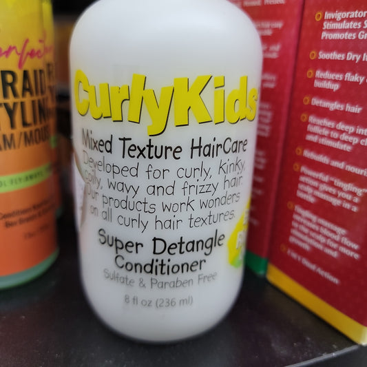 Curly Kids Mixed Texture HairCare super detangle conditioner 8oz