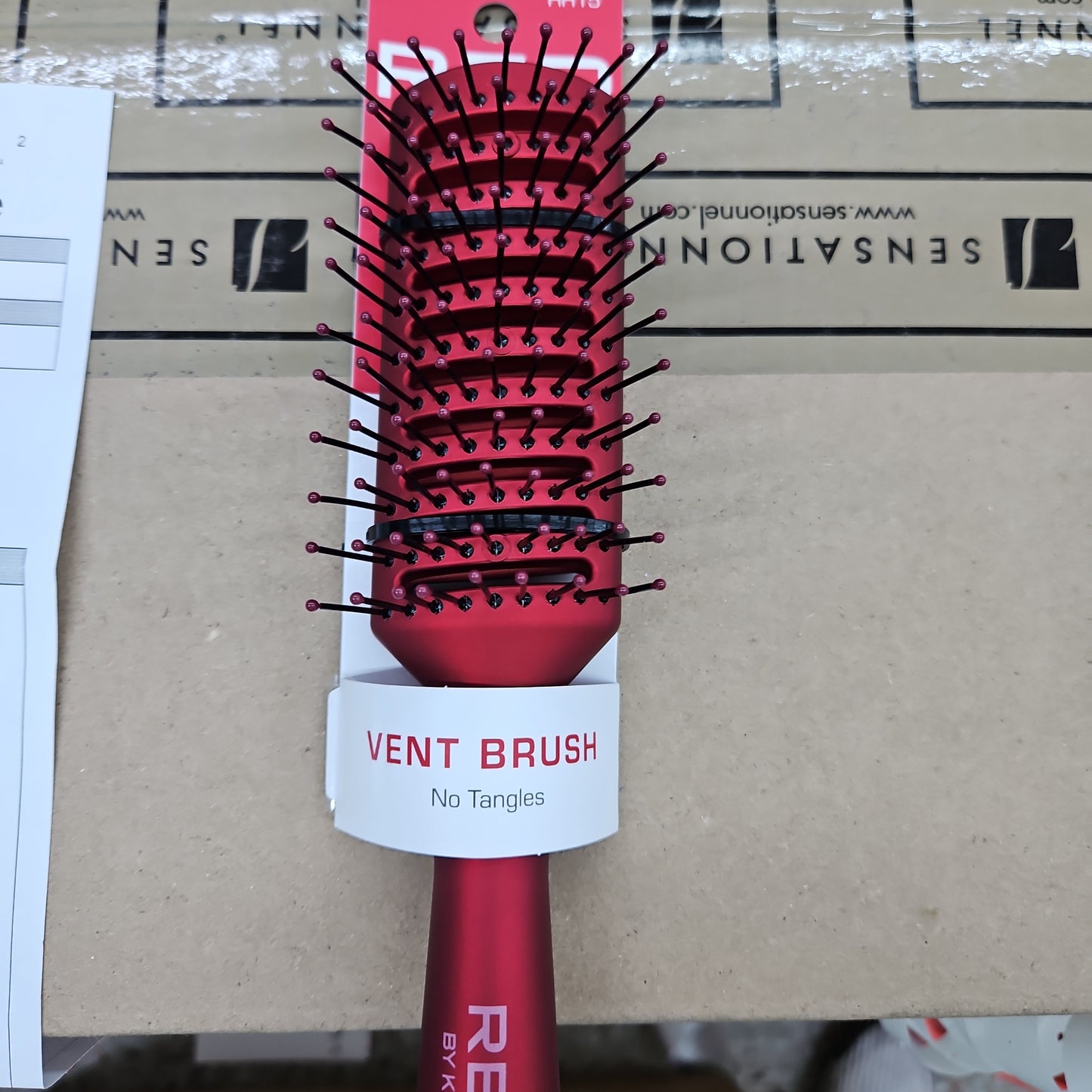 Red pro vent brush