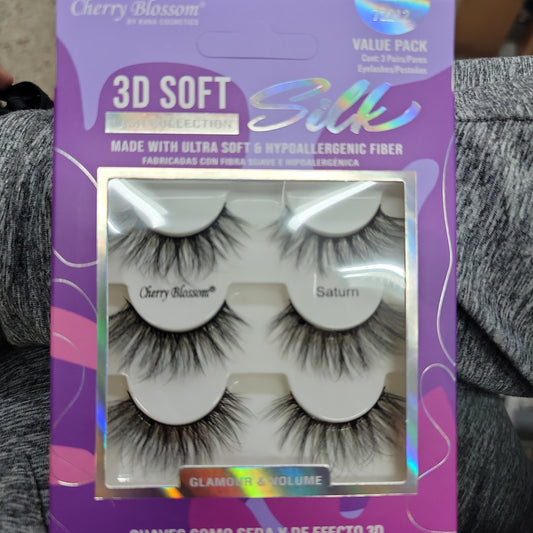 Cherry Blossom 3D Lash Collection Silk Multipack Saturn 72212