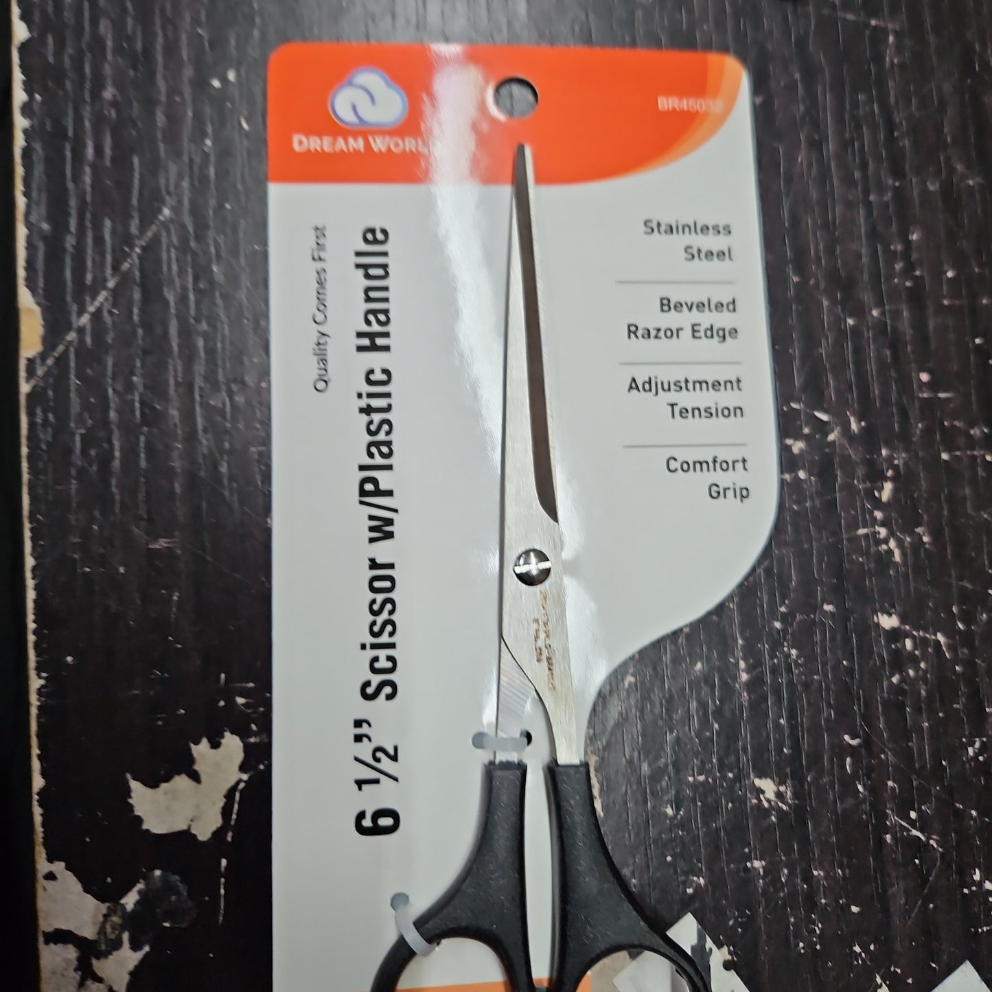 Dream 61\2 scissors w/plastic handle