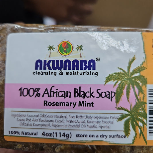 Akwaaca black soap