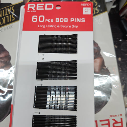 Red Bob pins 2" 60ct